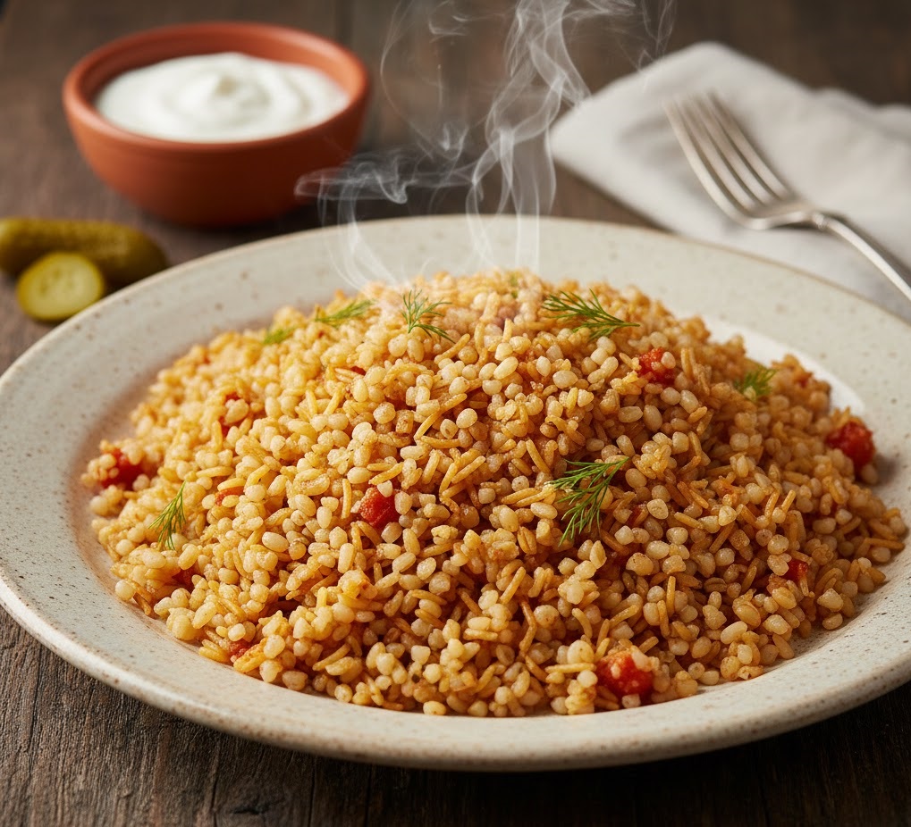 Şehriyeli Bulgur Pilavı Tarifi