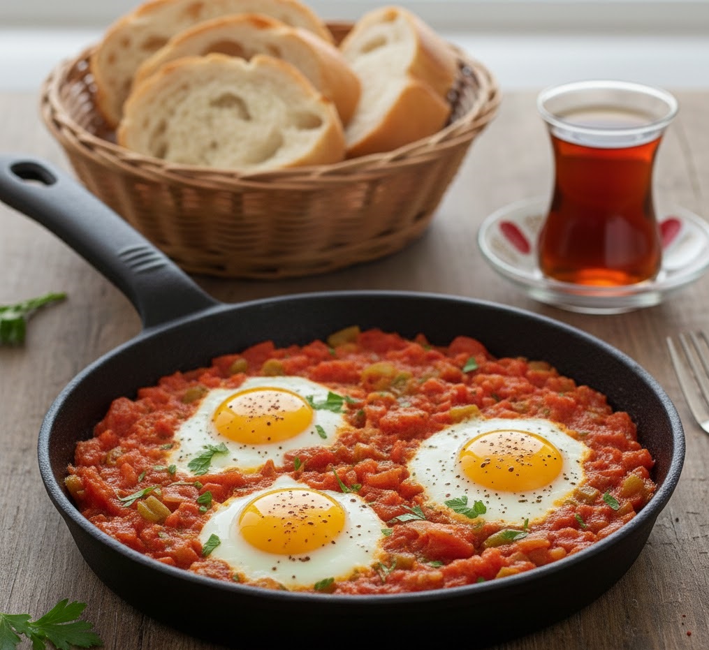 Lezzetli ve Pratik Menemen Tarifi