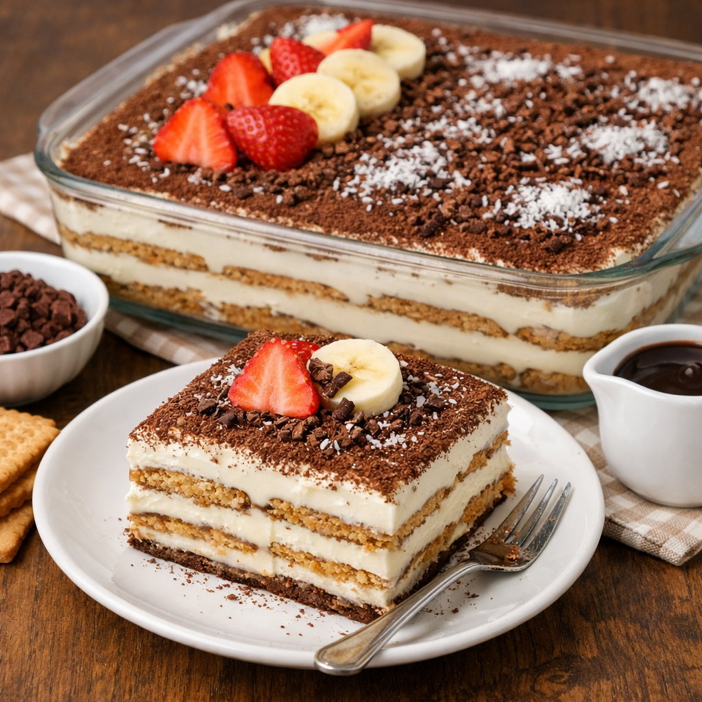 Bisküvili Yaş Pasta Tarifi