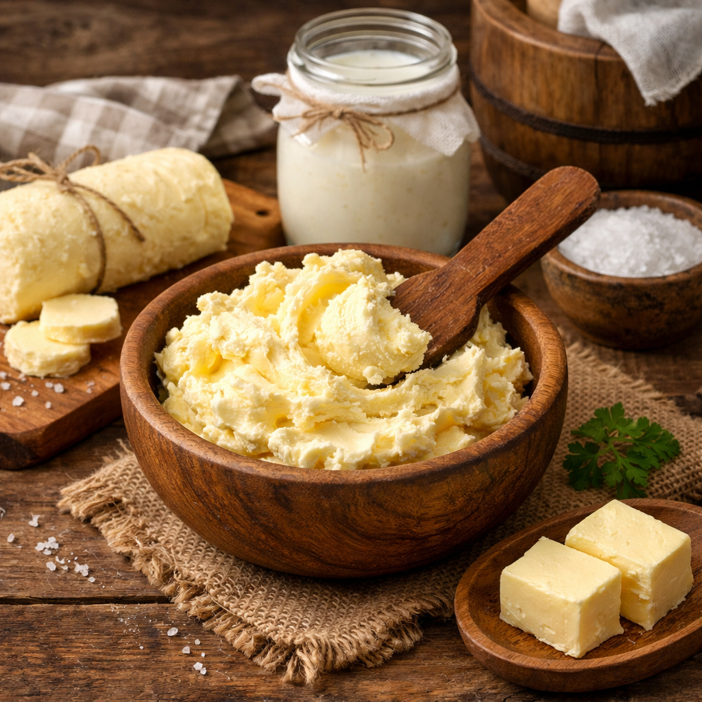 Evde Mis Kokulu, Taptaze Tereyağı Tarifi