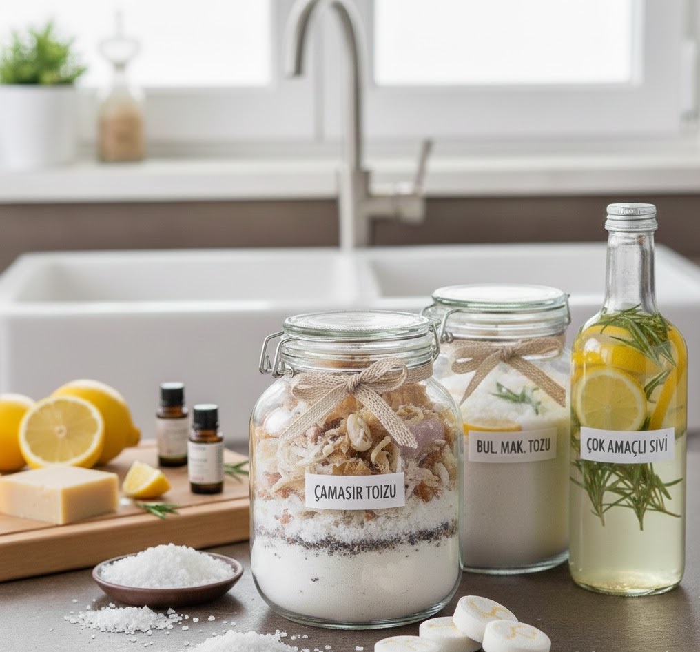 Sağlıklı ve Ekonomik 7 Doğal Temizlik Formülü