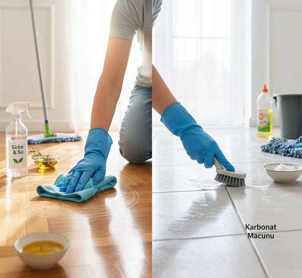 Fayans ve Parke Zeminlerini Parlatma